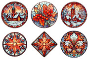 Christmas Ornament Clipart, an Illustration by DreamArtGraphic (Thumbnail 2 of 5)