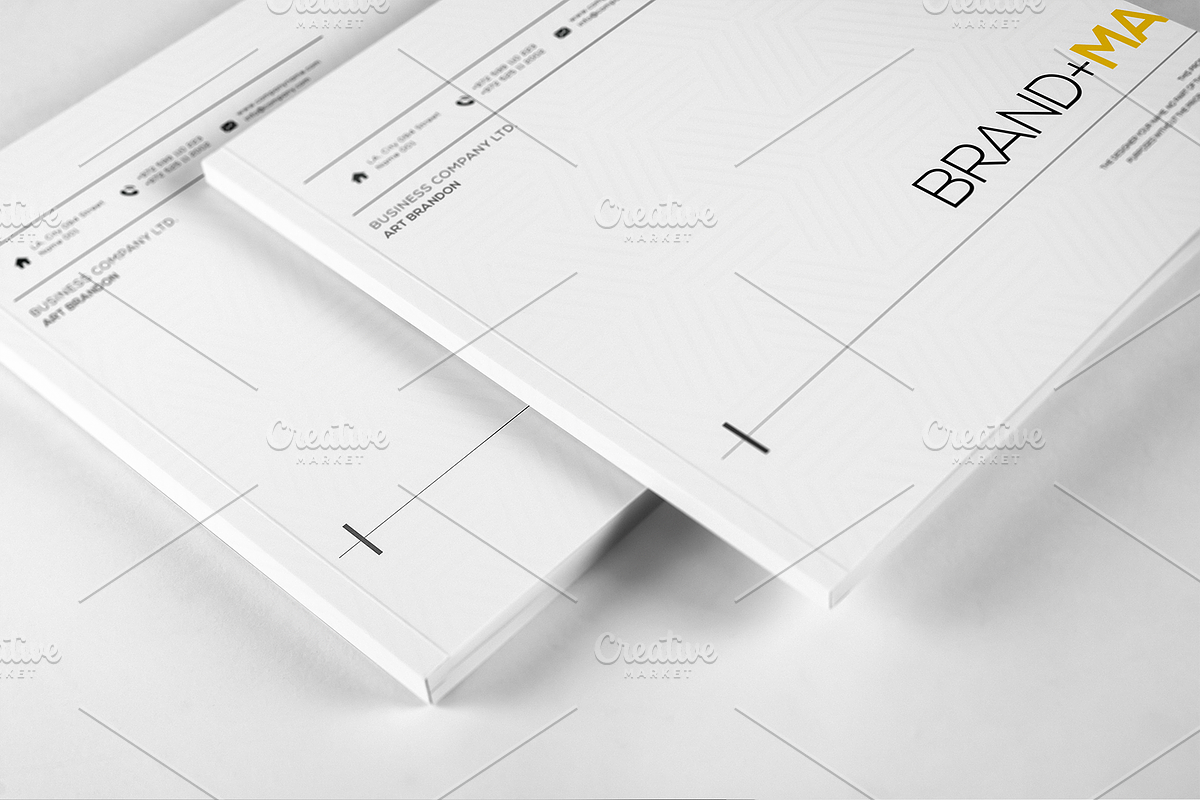 Brand Manual 28 Pages A4 / US Letter, a Brochure Template by Mastergfx (Photo 2 of 21)