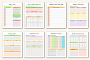 26–2027 Productivity Planner, a Stationery Template by Designmela01 (Thumbnail 3 of 10)