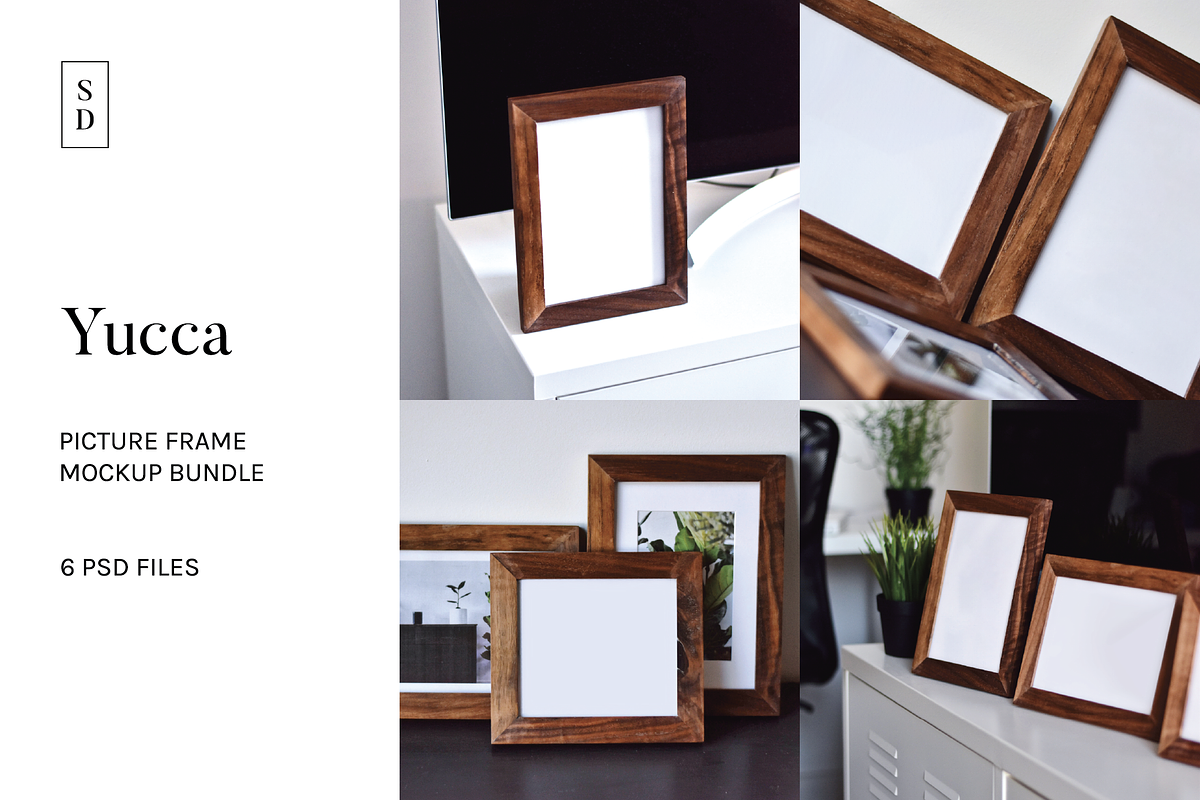 Frame Mockup Bundle - Yucca, a Household Mockup by Saguaro Digital (Photo 1 of 9)