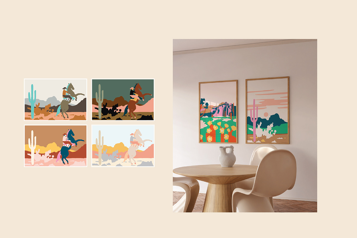 Western Desert Landscapes, an Object Illustration by Antiquaria (Photo 3 of 5)