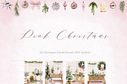 Pink Christmas, a Decorative Illustration by heyiamalice (Thumbnail 6 of 15)