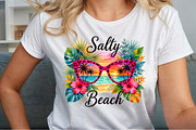Retro Summer Png Salty Beach, a Seasonal Illustration by Sublimation Artist (Thumbnail 5 of 9)