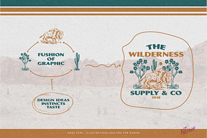 30 Vintage Western Logo Templates