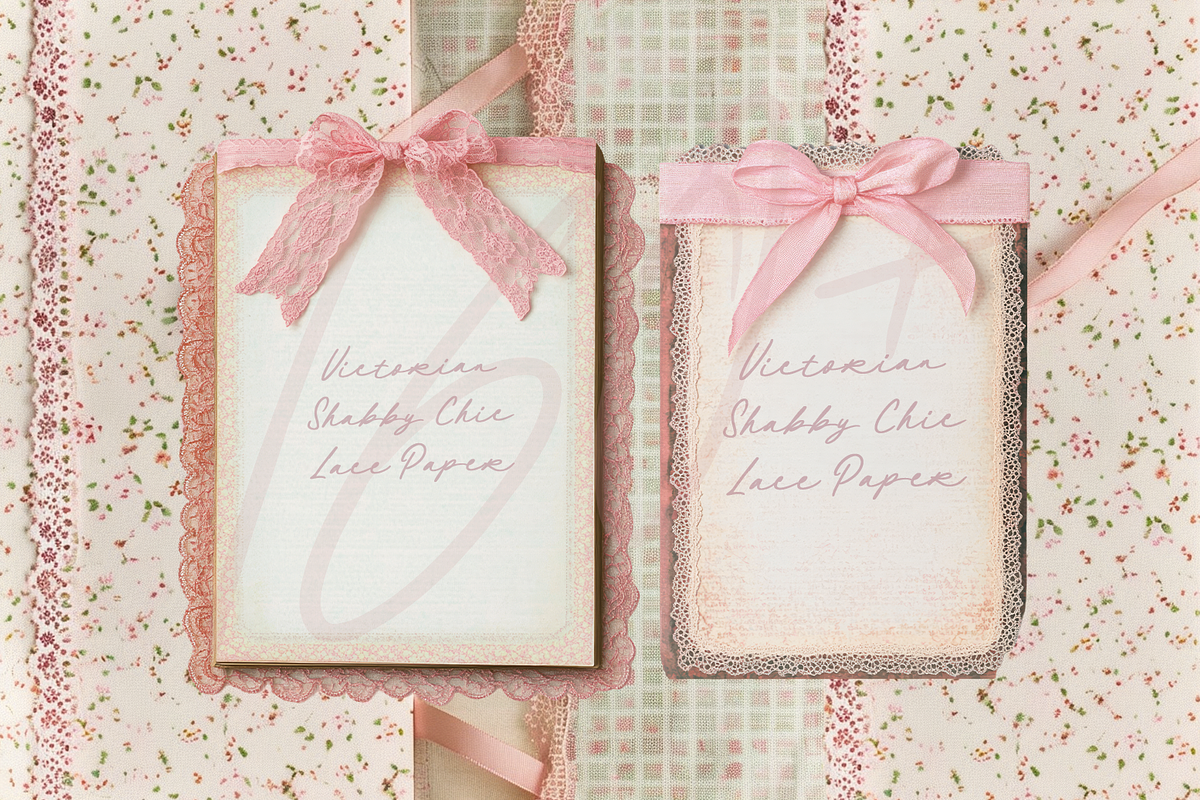 Victorian Shabby Chic Lace Paper, an Object Graphic by Digital Museum (Photo 2 of 7)
