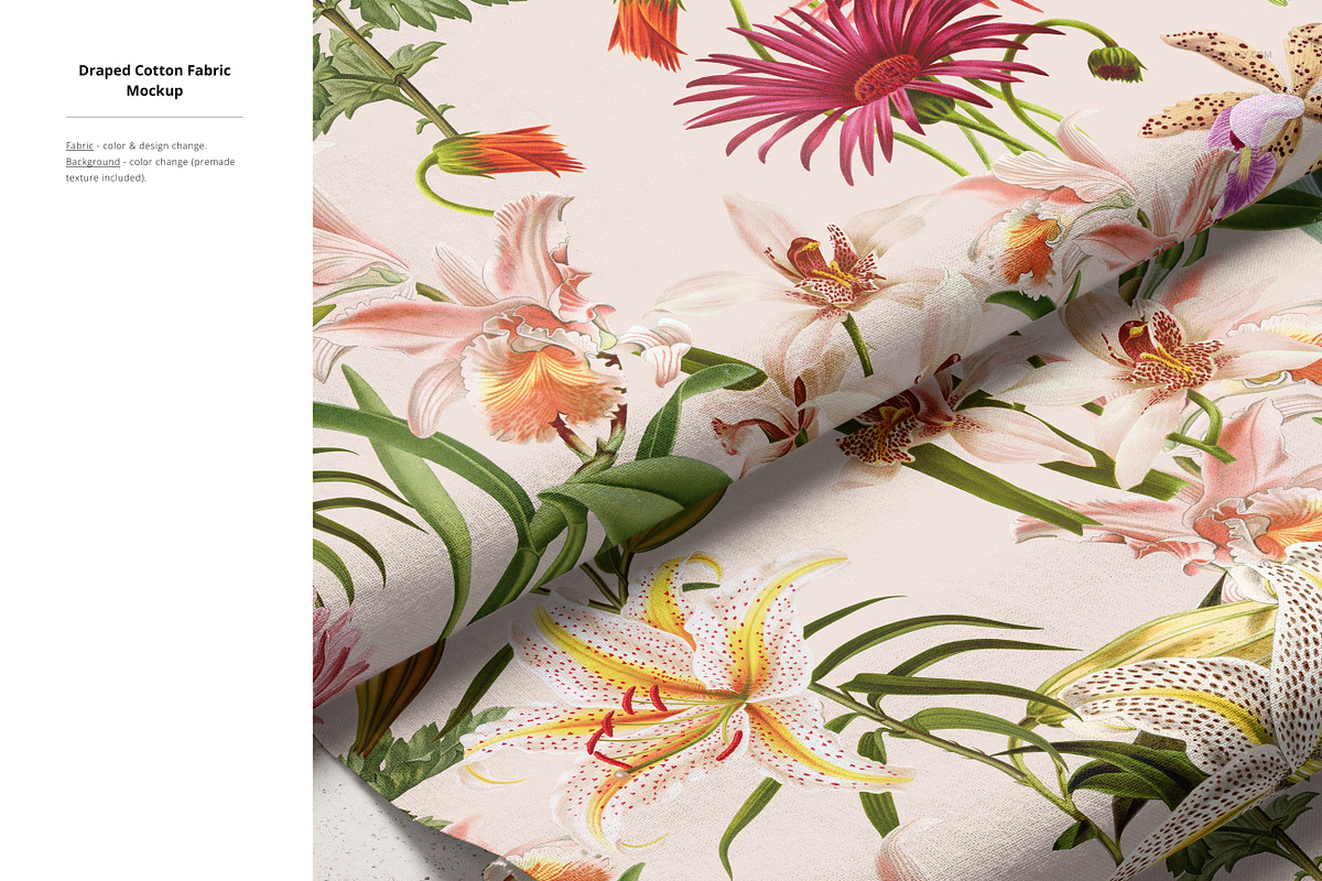 Fabric Factory v.7 Mockup Bundle, a Merchandise Mockup by creatsy5 (Photo 10 of 55)