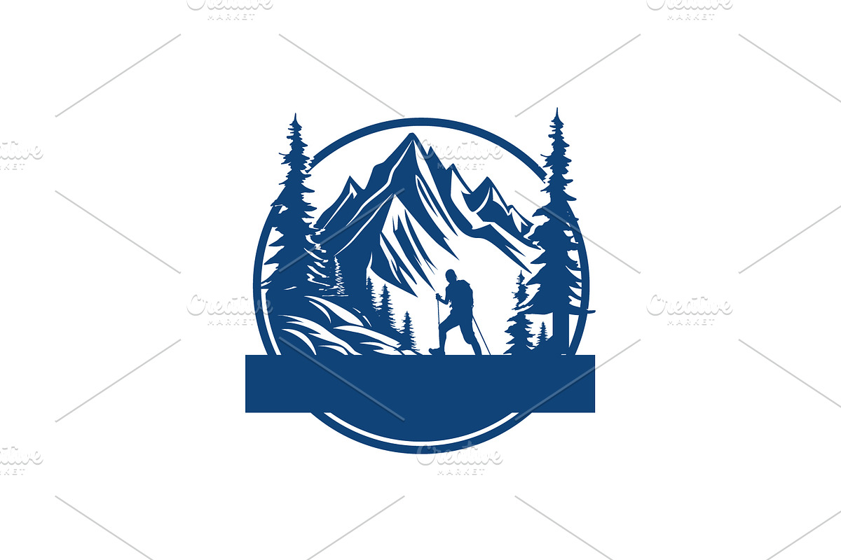 adventure logo design, an Object Graphic by e-artdesign (Photo 2 of 2)