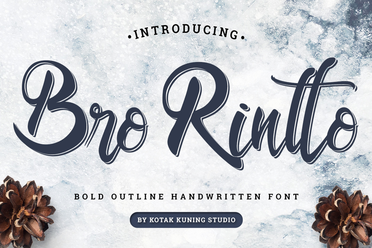 Bro Rintto Font