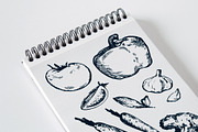 50+ Hand Drawn Fresh Food Elements, a Food Illustration by Vitaliy Starkov (Thumbnail 7 of 7)