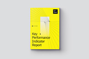 Modern Minimalist KPI Report - Bline, a Brochure Template by fakhroo (Thumbnail 1 of 9)