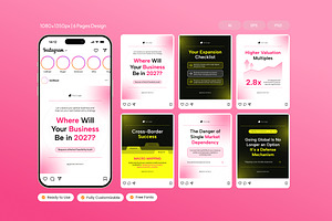 Global Market Expansion Strategy, a Social Media Template by Izdihaar_Studio