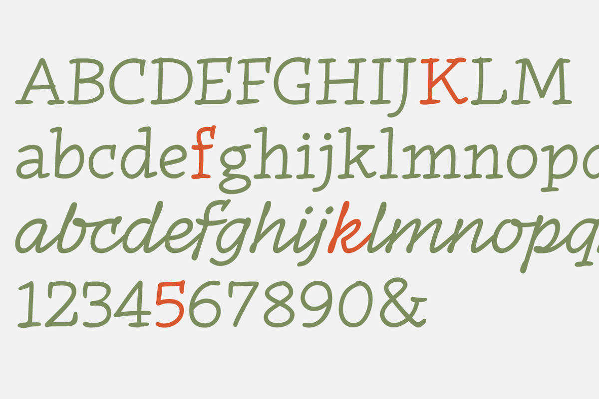 Radcliffe Hand - 7 fonts preview 6