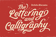 Mountains Range Classic Font Duo, a Script Font by Letterhend Studio (Thumbnail 7 of 9)