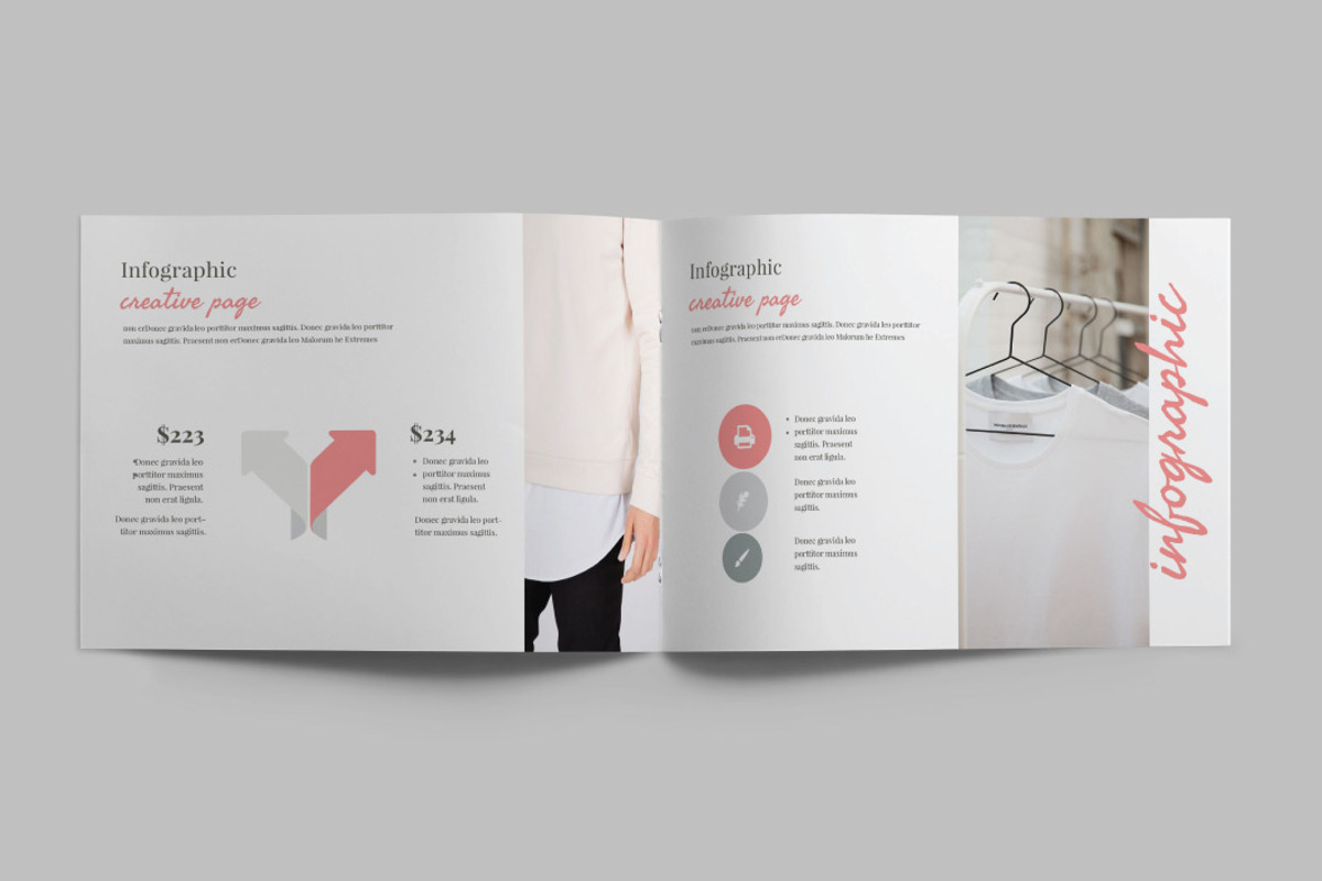 FASHION DESIGN - A5 Brochure, a Brochure Template by Shafura (Photo 14 of 15)