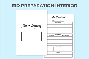 Eid Al Fitr Preparation List Journal