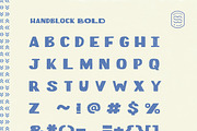 HandBlock Bold & Regular, a Font by Satchel & Sage (Thumbnail 7 of 7)