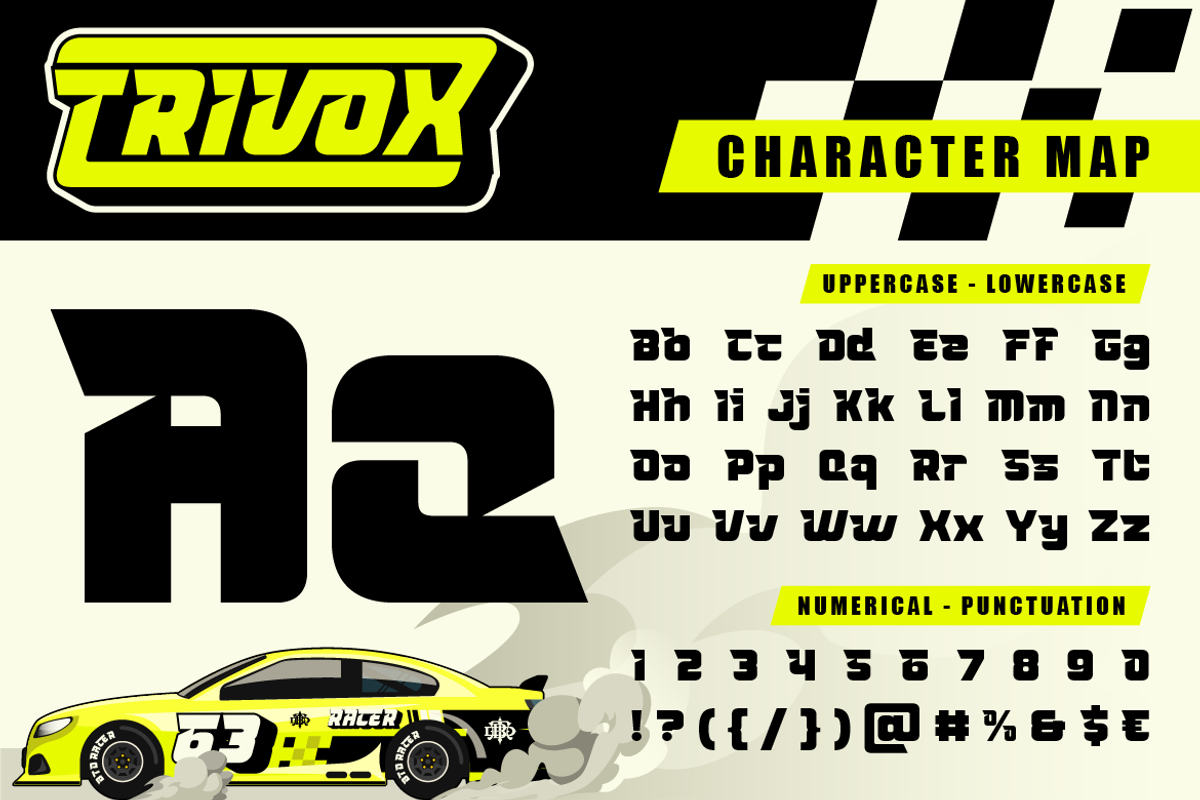 Trivox, a Sans Serif Font by Artisan Themes (Photo 2 of 11)
