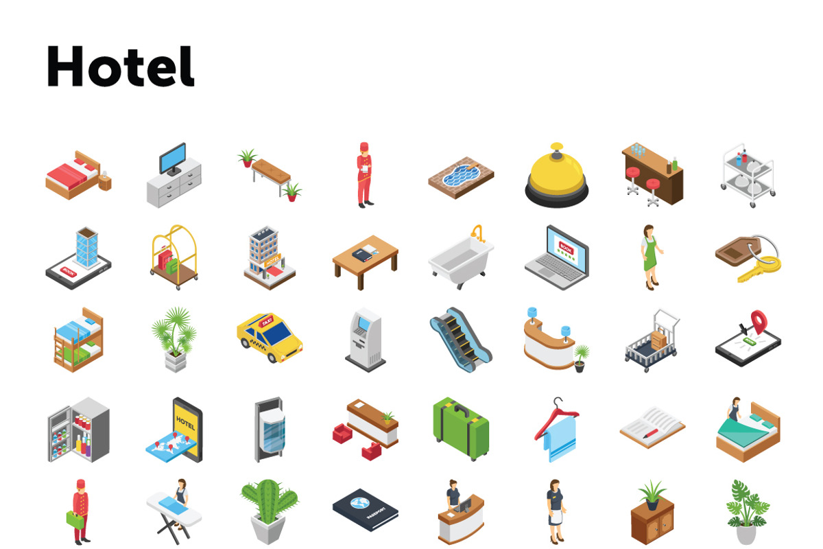 3100+ Isometric Vector Icons, a Duotone Icon by Vectors Market (Photo 6 of 15)