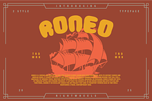 RONEO - Vintage Display Font