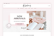 Pink Shopify Theme | Blush Marble, a Shopify Template by Design Pixie (Thumbnail 2 of 11)