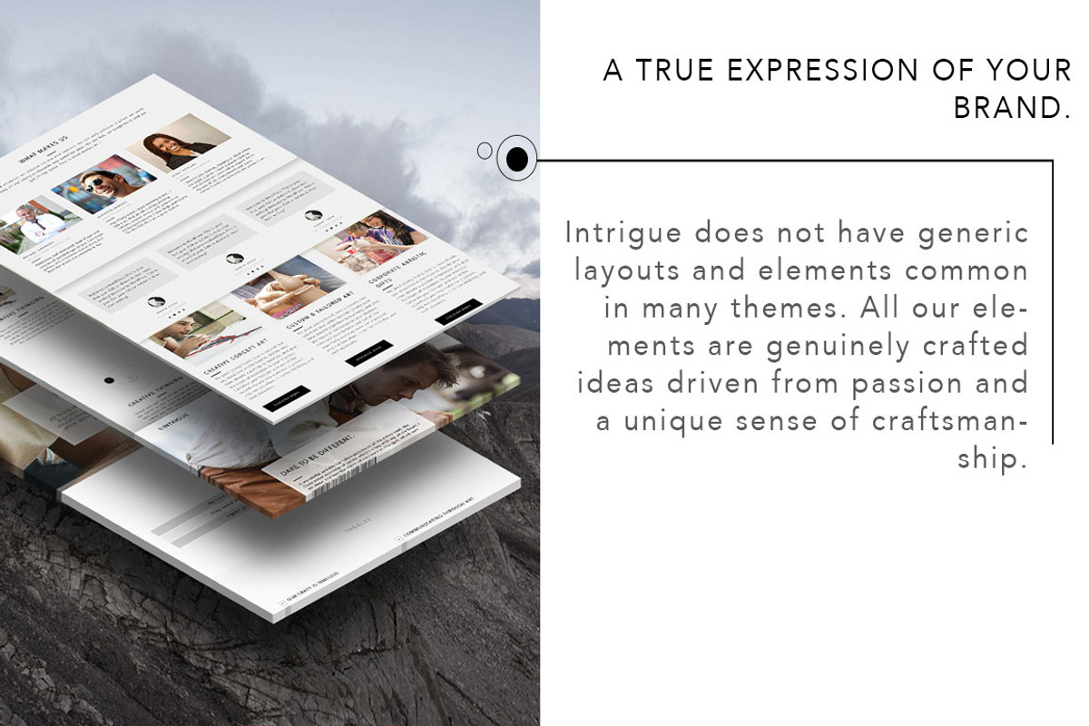 Intrigue Wordpress Theme, a WordPress Template by Intrigue (Photo 5 of 9)