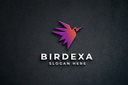 Geometric Bird in Flight Logo, a Branding & Logo Template by Design_Planet (Thumbnail 1 of 2)