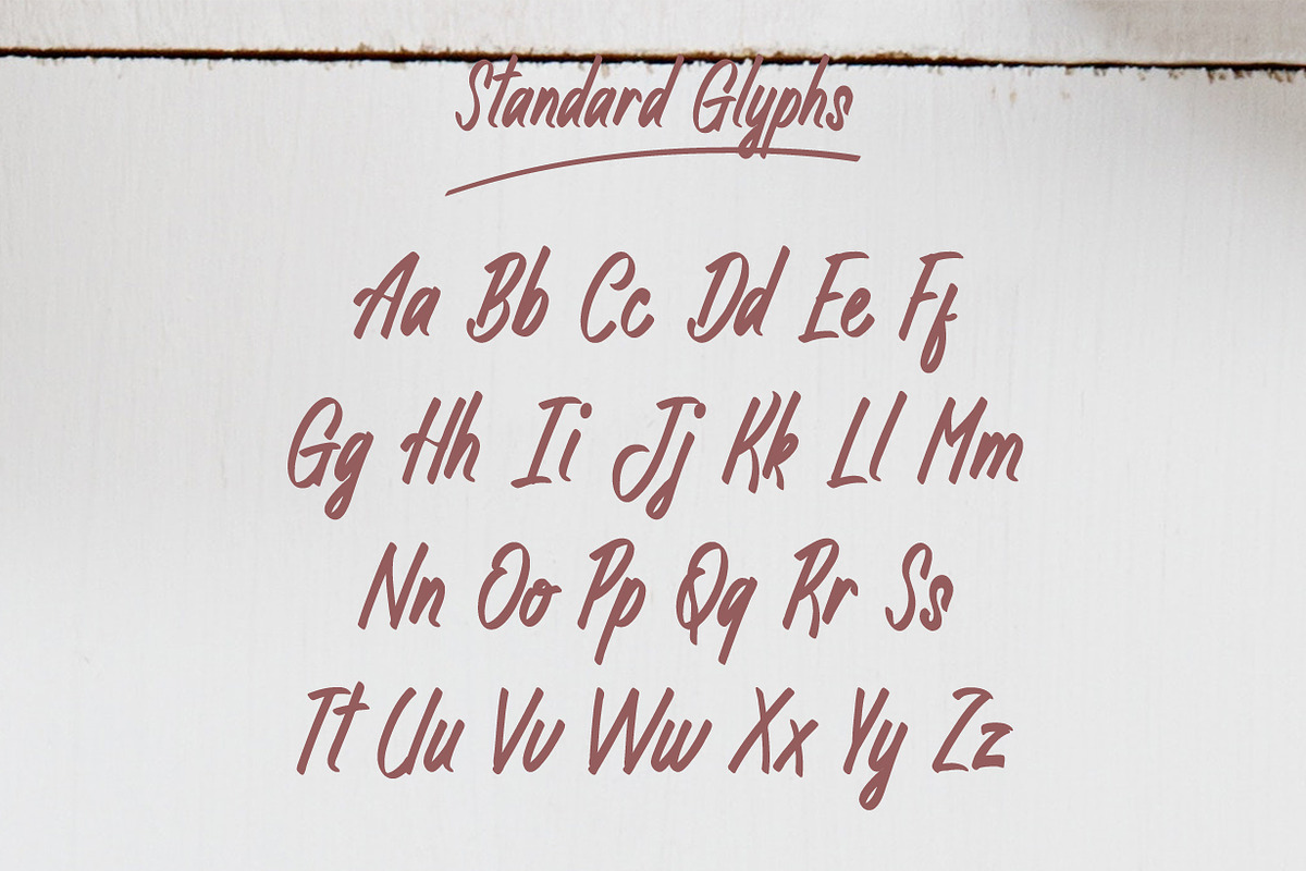 Armenicha vintages font Script preview 3