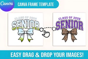 Senior Class of 2026 Canva Template, a Marketing Template by Ink Gallery