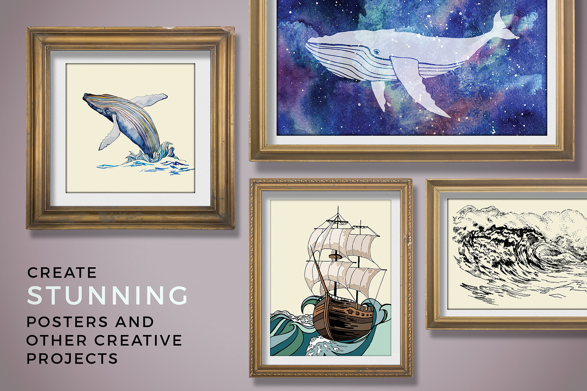 Sky Meets Sea Collection, an Illustration by Barn Owl Studio (Photo 6 of 6)