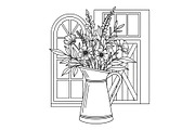 50 Floral Nature Vector Illustration, an Illustration by Gaye Art (Thumbnail 25 of 51)