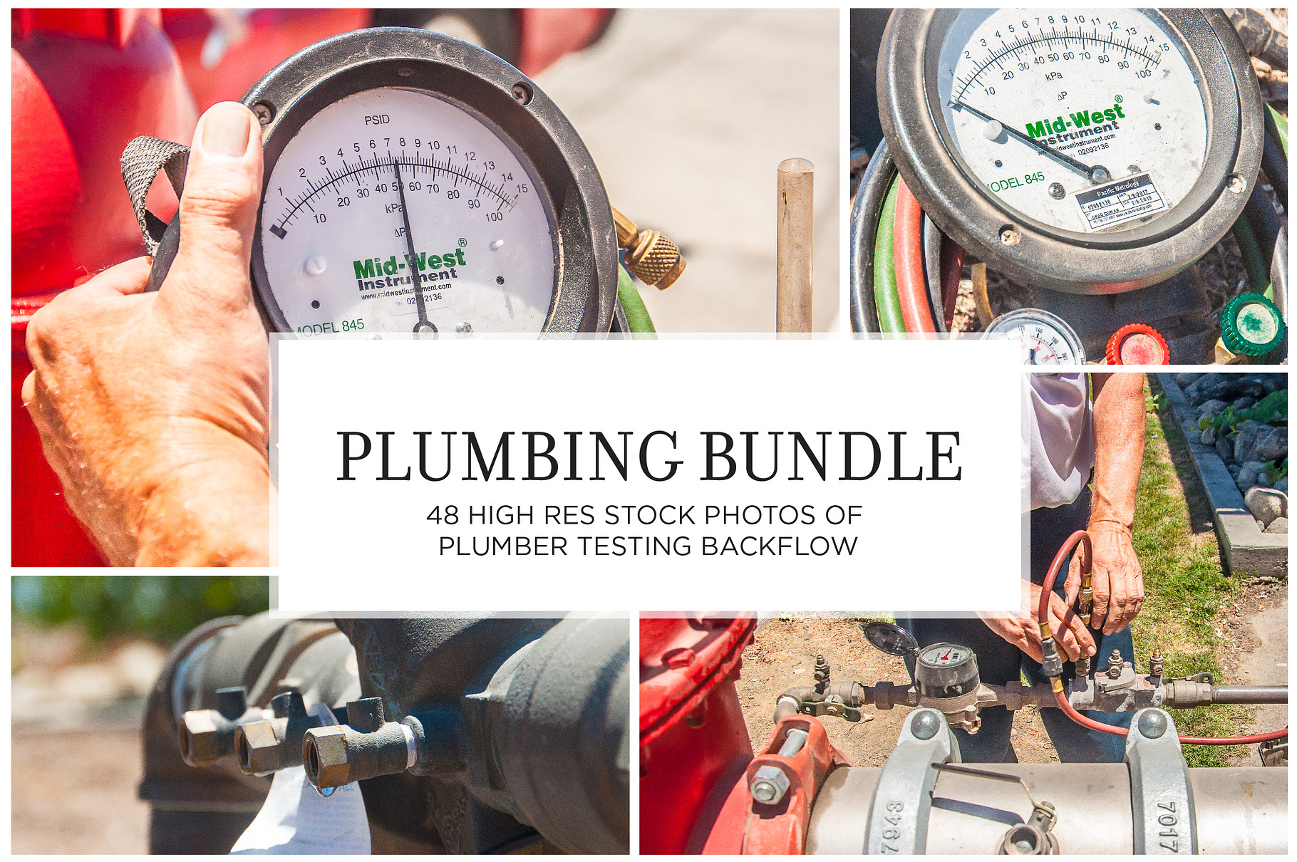 Plumbing Stock Bundle, a Person Photo by r.r.palacios