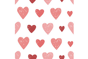 Seamless pattern with hand drawn, an Illustration by Toltemara