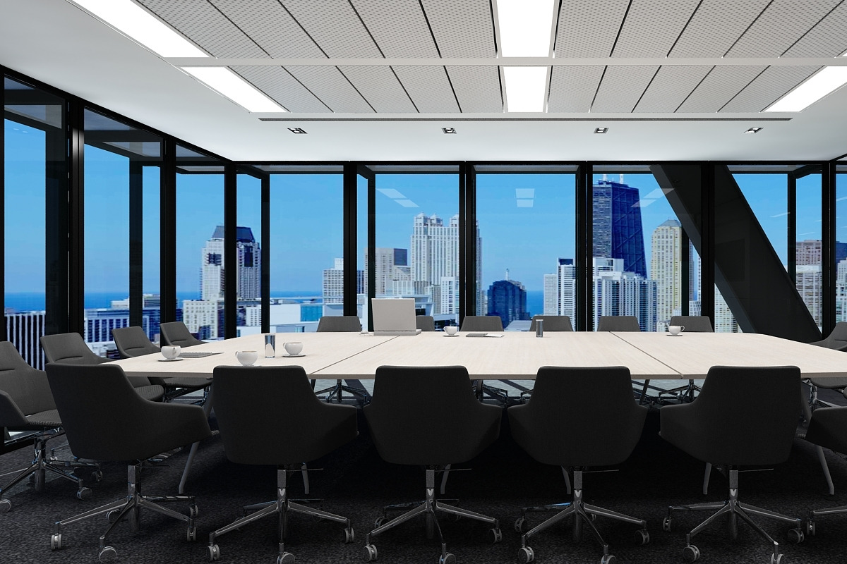 Full Office Interior 26, an Architecture 3D Model by Giimann (Photo 6 of 23)