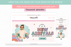 Retro Shopify Theme Template