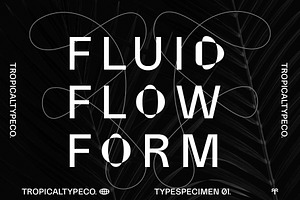 Flowstate - Display Font