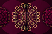 Mandala Circular Pattern Vector Pack, a Background Graphic by NJ Himel (Thumbnail 40 of 95)