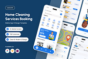 Cleanshi – Home Cleaning UI App, an App Template by productype1 (Thumbnail 1 of 5)