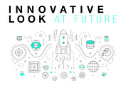 Innovation look at future, a Healthcare Illustration by Vladimir Vihrev (Thumbnail 5 of 10)