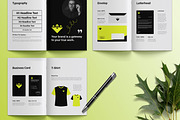 Modern Brand Guidelines, a Brochure Template by ContestDesign (Thumbnail 4 of 4)