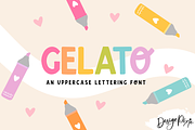 Gelato Font, a Handwritten Font by Design Pixie (Thumbnail 1 of 10)
