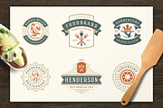 Restaurant Logos & Badges Bundle, a Branding & Logo Template by Vasya Kobelev (Thumbnail 37 of 54)