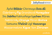 JollyGood Proper Essentials, a Sans Serif Font by Letradora (Thumbnail 6 of 7)