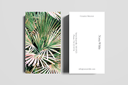 Palm II Business Card Template, a Business Card Template by Human-made. Made to feel. (Thumbnail 2 of 2)