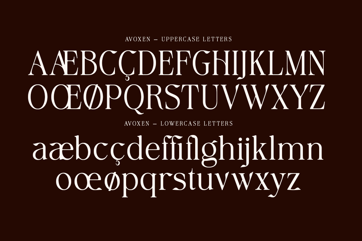 Avoxan, a Serif Font by Pista Mova (Photo 13 of 16)