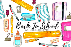 Back To School Clip Art, a Graphic by Writelovely