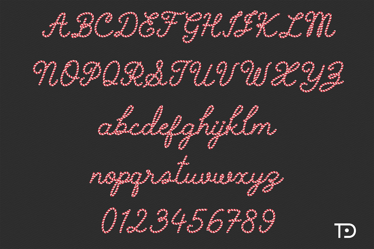 Tis De Candy Font Duo, a Script Font by Tanondesign (Photo 8 of 9)
