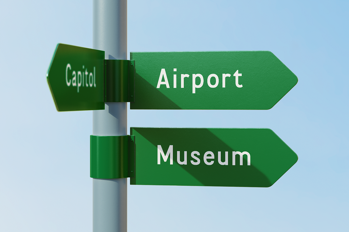 Roadway Country - Highway Font, a Sans Serif Font by Viswell (Photo 8 of 10)