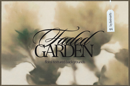 Faded Garden Soft Floral Backgrounds