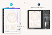 Astrology Wheel Vector, an Illustration by jessicamdesign (Thumbnail 5 of 8)