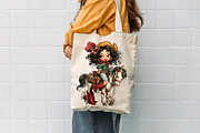 Whimsical Western Cowgirl Clipart, an Illustration by CreationArt (Thumbnail 2 of 6)